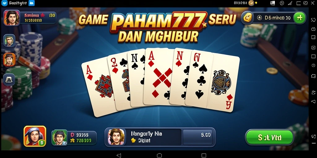 Tampilan gameplay seru PAHAM777 dengan grafis menarik.