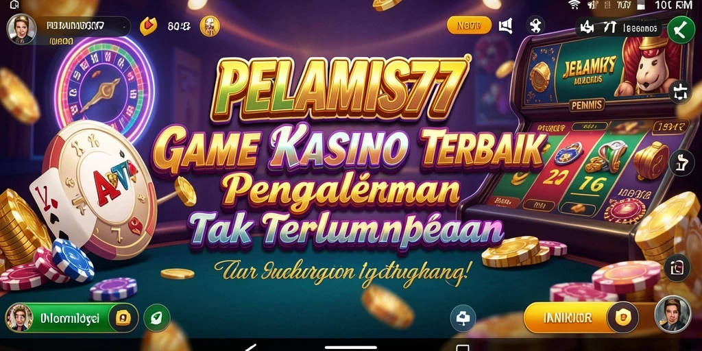 Tampilan gameplay Kasino yang menarik dan menantang.