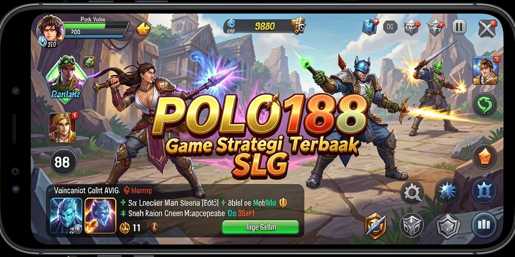 Tampilan menarik dari gameplay SLG di POLO188.