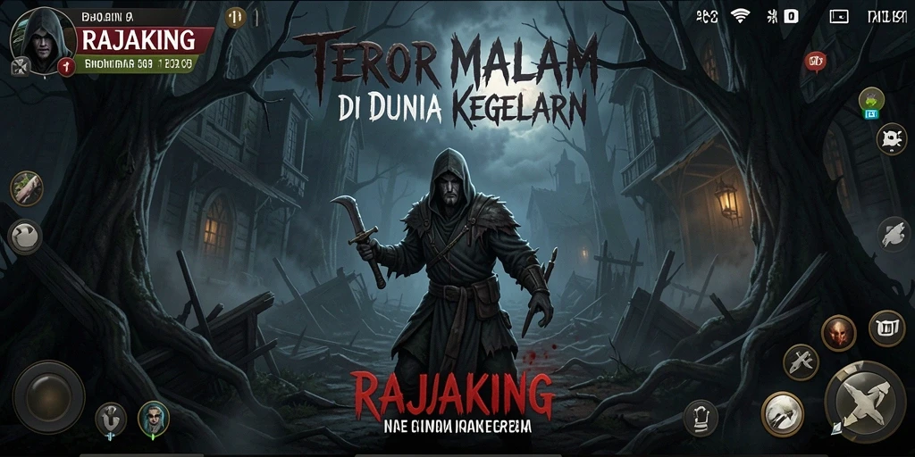 Menampilkan gameplay menegangkan penuh misteri di RAJAKING.